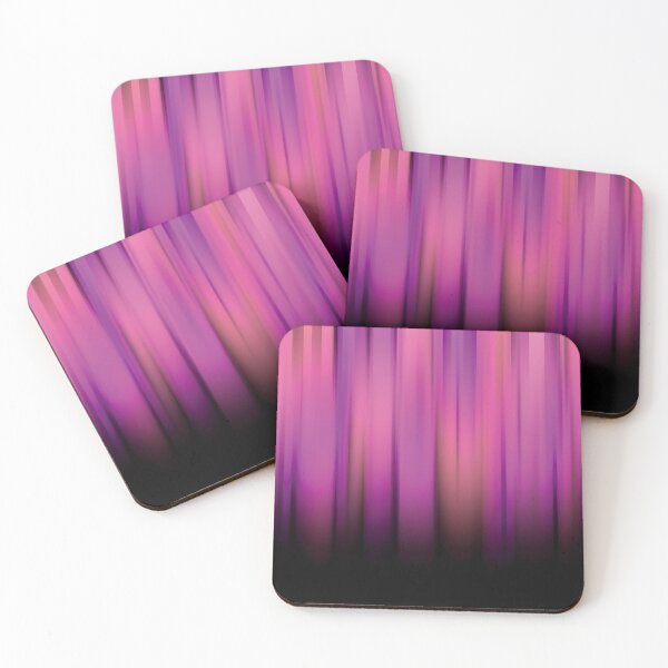 Item preview, Dark Pink Soft Orange Aurora Vertical Abstract Art designed and sold by InFrameVision.