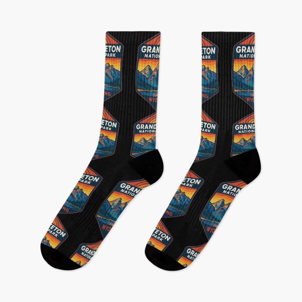 Item preview, Grand Teton National Park Wyoming Retro Travel designed and sold by TomFrontierArt.