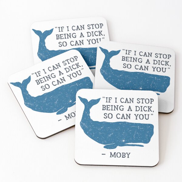 Item preview, Moby Dick - Don't be a Dick! designed and sold by IncognitoMode.