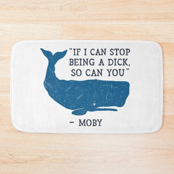 Item preview, Moby Dick - Don't be a Dick! designed and sold by IncognitoMode.