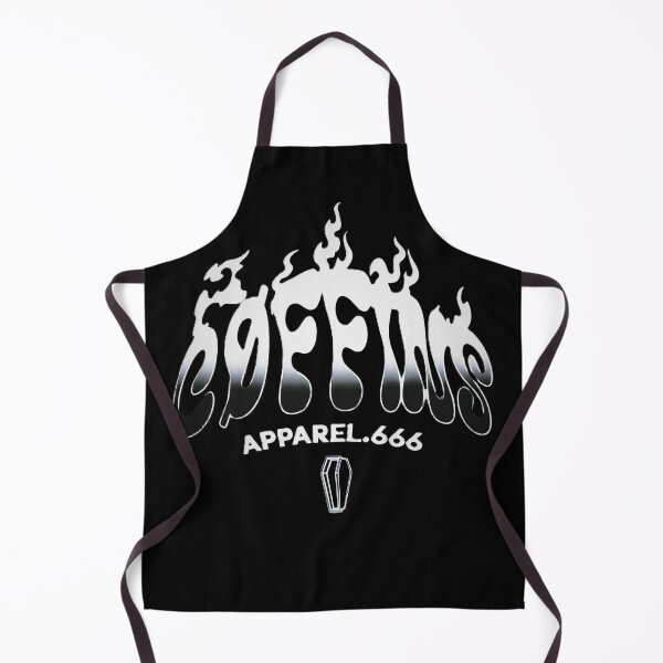 Item preview, Coffins Apparel 666 - Chrome Y2K Streetwear Logo designed and sold by CoffinsArt.