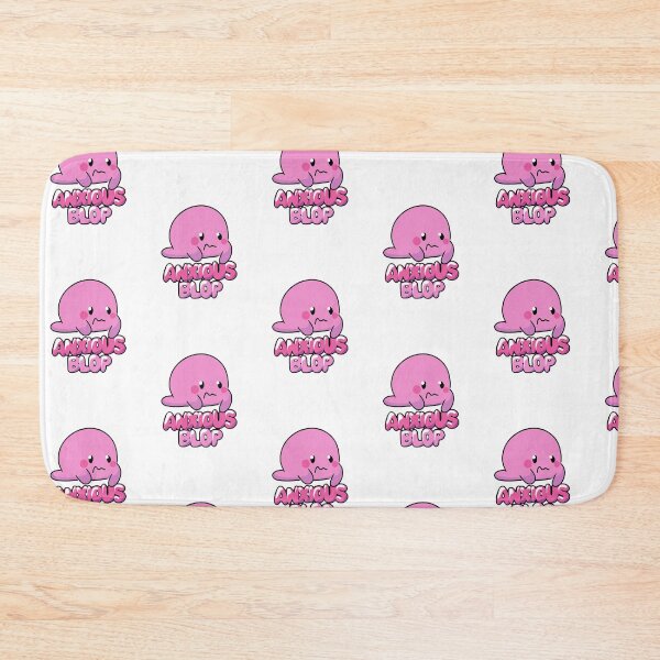 Item preview, Anxious pink blop designed and sold by Sunshell.art.