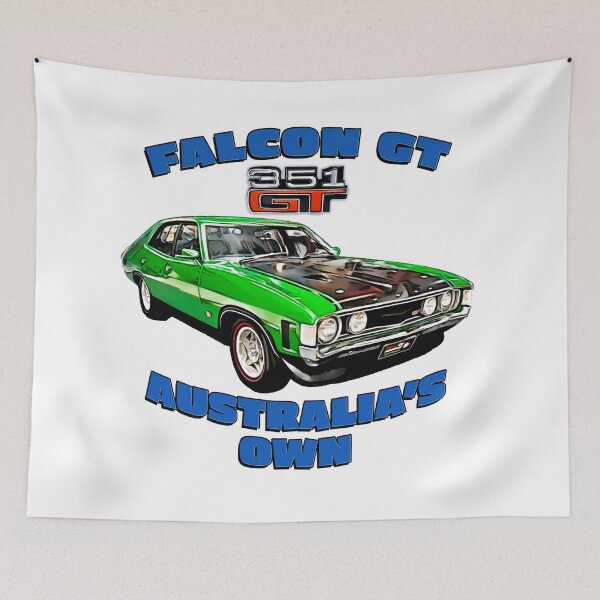 Item preview, XB Falcon GT 351 – Australian Classic Car Art designed and sold by Michael van der Hoorn.