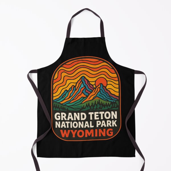 Item preview, Grand Teton National Park Wyoming Trippy Travel designed and sold by TomFrontierArt.