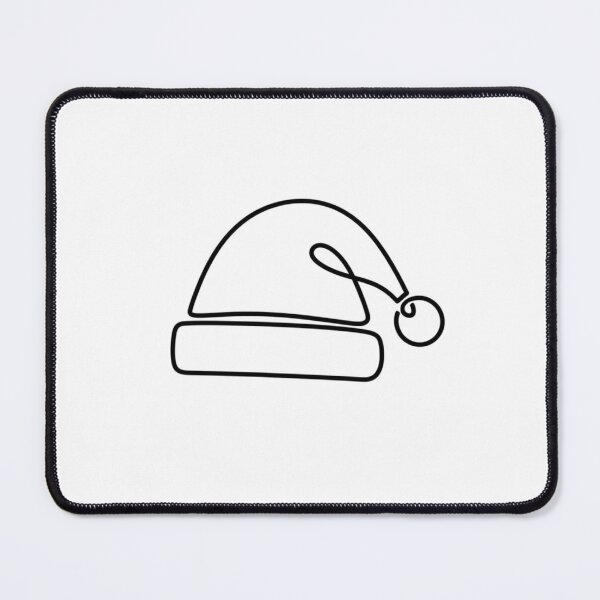 Item preview, One-Line Santa Hat – Minimal Christmas Line Art designed and sold by LaurannaDesign.