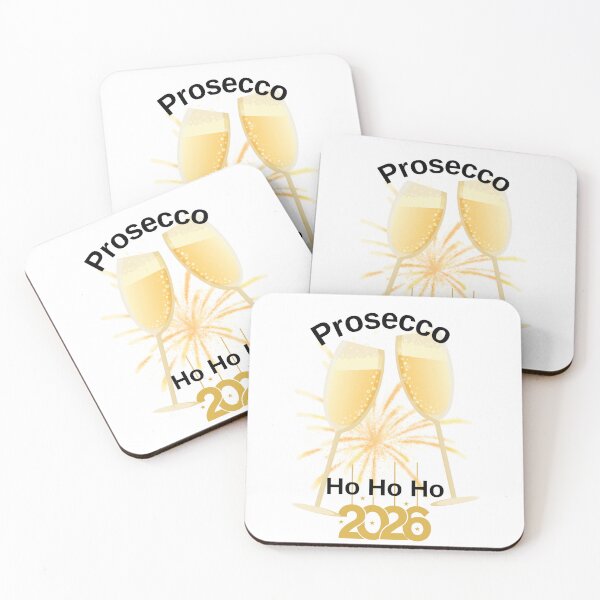 Item preview, Prosecco Ho Ho Ho 2026 designed and sold by PrintJoy2025.