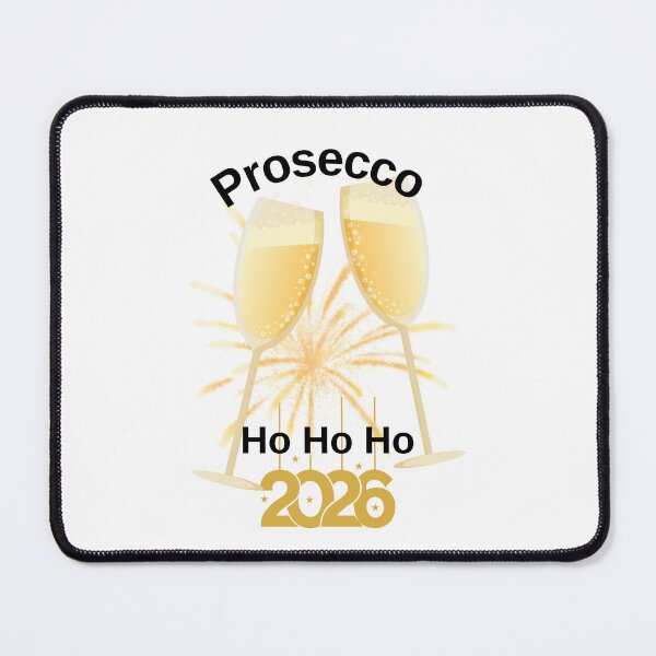 Item preview, Prosecco Ho Ho Ho 2026 designed and sold by PrintJoy2025.