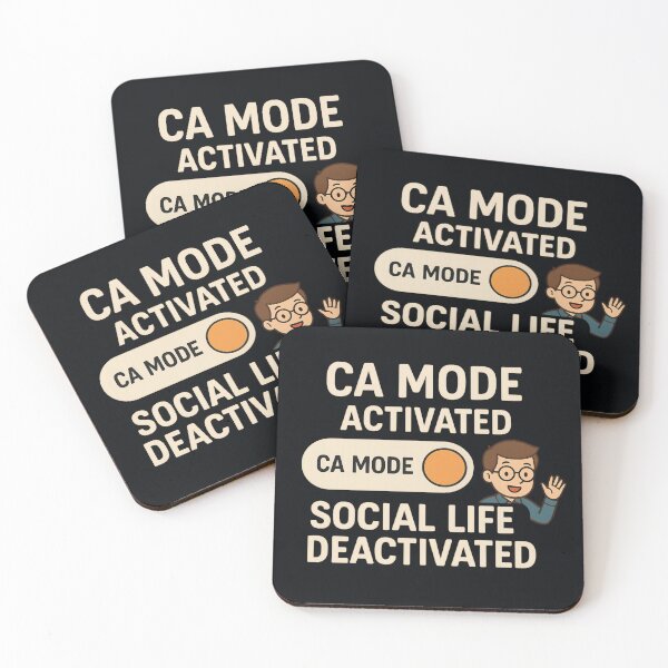 Item preview, CA Mode Activated – Funny Chartered Accountant  designed and sold by SidTastic .