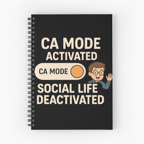 Item preview, CA Mode Activated – Funny Chartered Accountant  designed and sold by SidTastic .