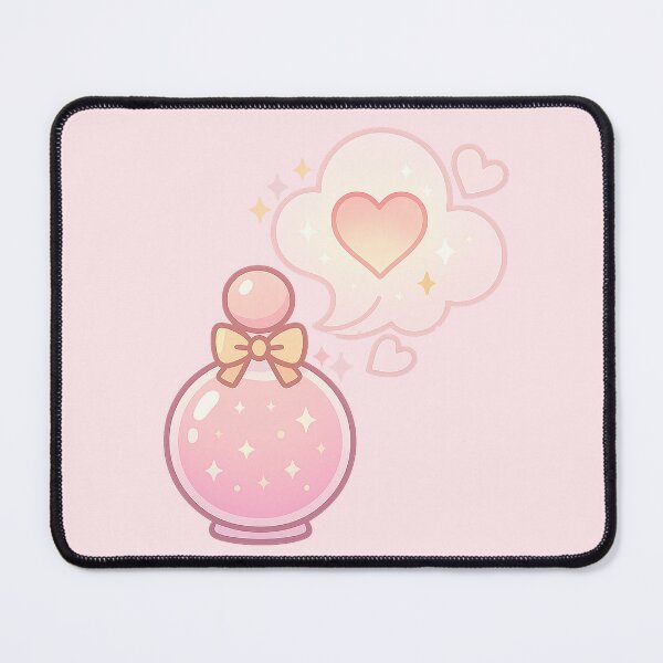 Item preview, Dream Aura Perfume | Kawaii Perfume Bottle Sticker | Pastel Magic Aesthetic | Soft Girl Manifestation Art designed and sold by HerDreamCodes.