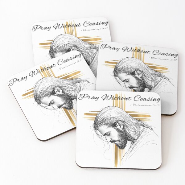Item preview, Pray Without Ceasing Christian Artwork designed and sold by Unashamed444.