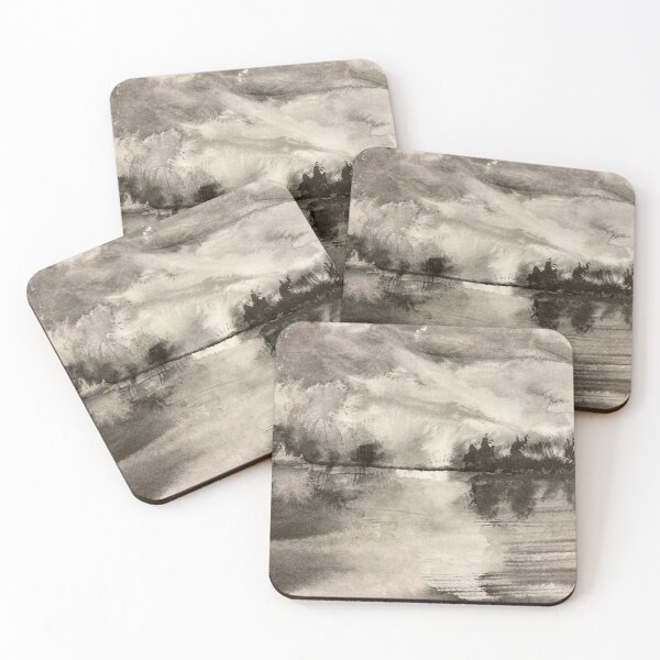 Item preview, Redlands Pond First Light designed and sold by Randy Sprout Fine Art.