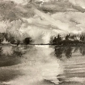 Artwork thumbnail, Redlands Pond First Light by Randy Sprout Fine Art