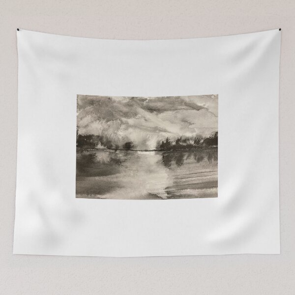 Item preview, Redlands Pond First Light designed and sold by Randy Sprout Fine Art.