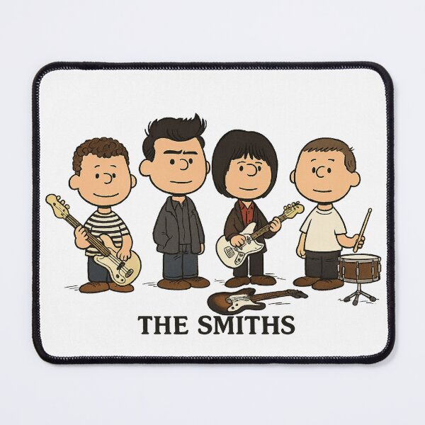 Item preview, The Smiths – Cartoon Band Illustration designed and sold by WHAT THE SHIRT.