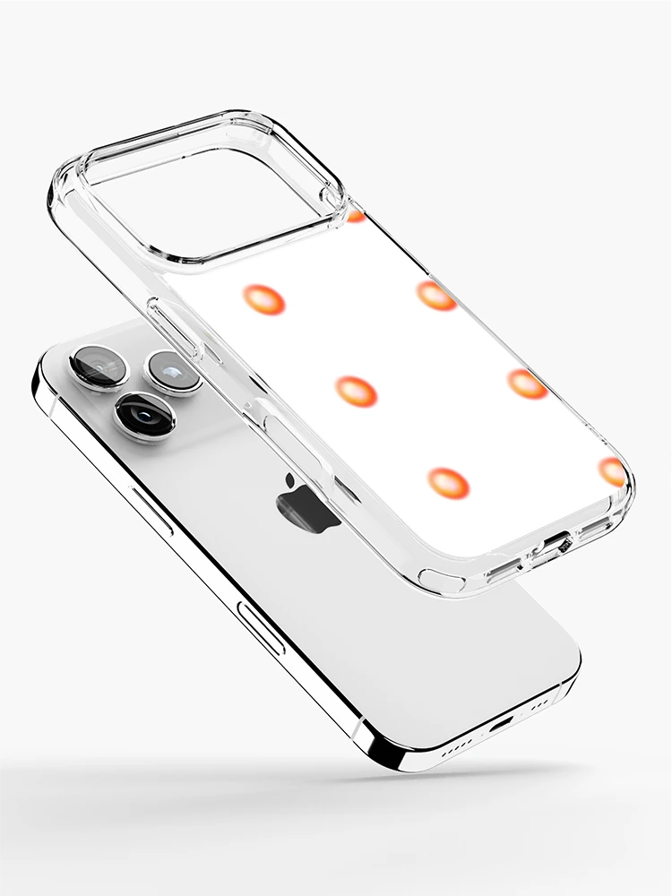 Thumbnail 2 of 5, iPhone Case, red bubble/firebubble designed and sold by Fuhjyl and Tanada.