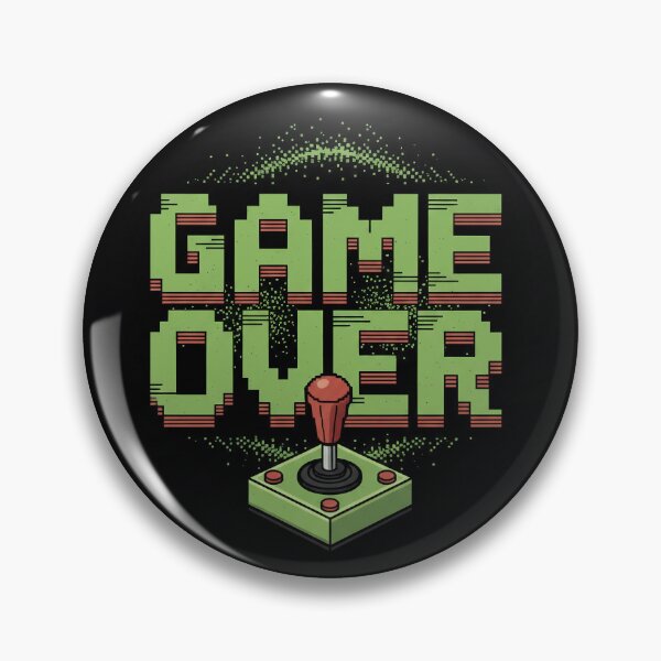 Item preview, ame Over - Retro Arcade Joystick designed and sold by MoreDeo.