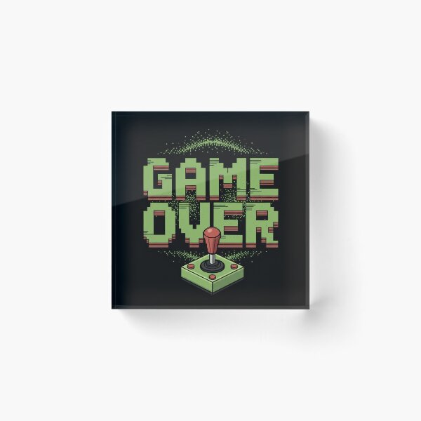 Item preview, ame Over - Retro Arcade Joystick designed and sold by MoreDeo.