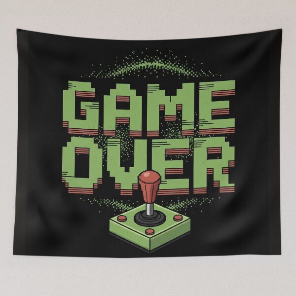 Item preview, ame Over - Retro Arcade Joystick designed and sold by MoreDeo.