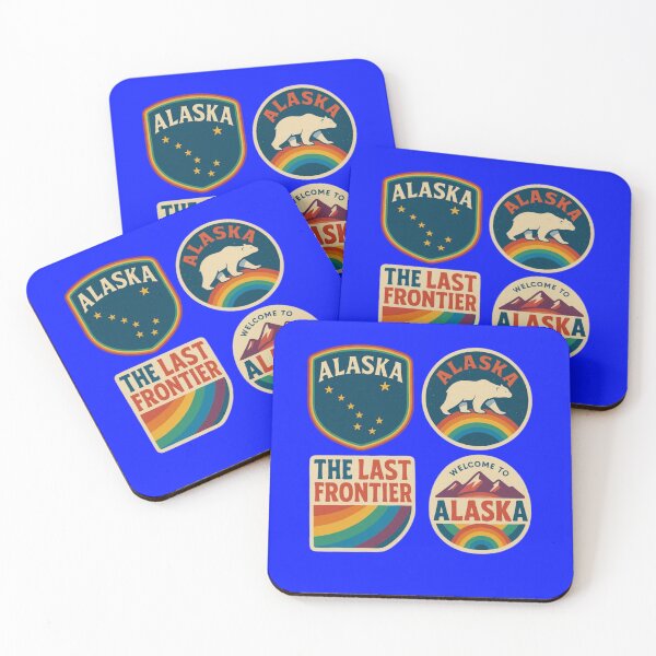 Item preview, Pride badges Alaska designed and sold by JETSETPRIDE.