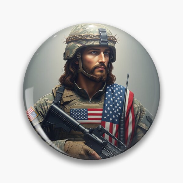 Item preview, M16 Merican Jesus designed and sold by maskedboricua.