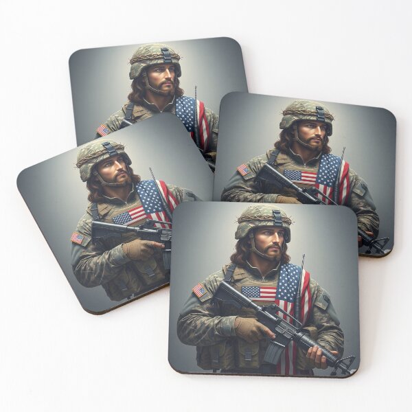 Item preview, M16 Merican Jesus designed and sold by maskedboricua.