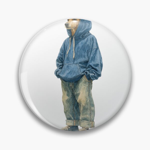 Artikelvorschau, Streetwear-Shirt mit Hundemotiv – Cooler Hund in Hoodie und Sneakers, lustige urbane Haustierillustration, ästhetisches Geschenk für Hundeliebhaber entworfen und verkauft von DesignsbyJesse.