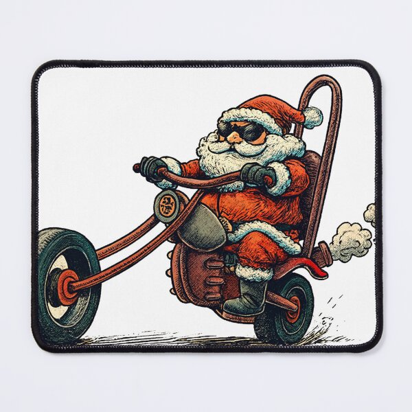 Item preview, Xmas Countdown - Biker Santa designed and sold by tnewton69.