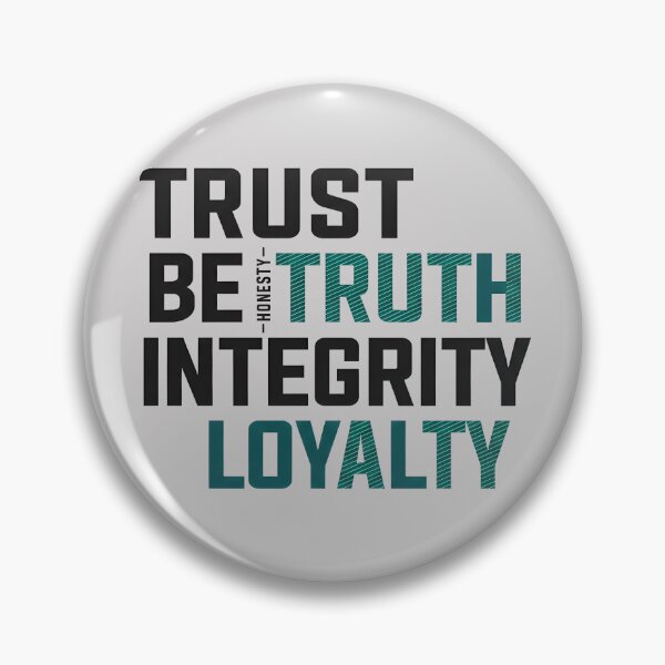 Item preview, Trust, Truth & Loyalty Typography designed and sold by WG AMAZING DESIGN.