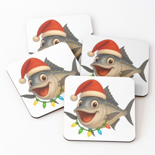 Item preview, Christmas Spanish Mackerel designed and sold by Sillytoe.