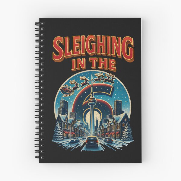 Item preview, Sleighing in The Six designed and sold by SavvyEarth.