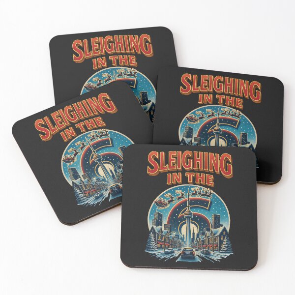 Item preview, Sleighing in The Six designed and sold by SavvyEarth.