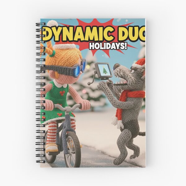 Item preview, Dynamic Christmas Duo designed and sold by Nu Sigma 1985.