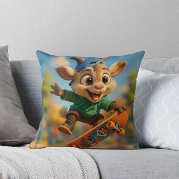 Item preview, Skater Fainting Goat designed and sold by Sillytoe.