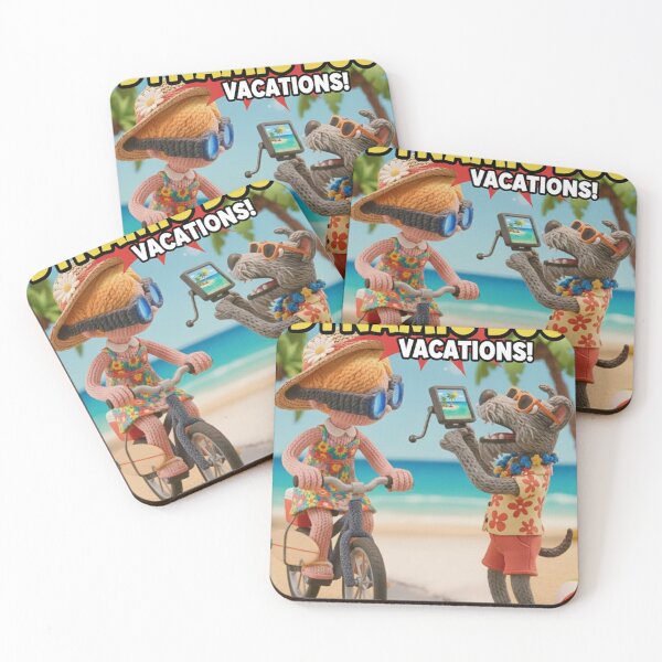 Item preview, Dynamic duo on the beach designed and sold by Nu Sigma 1985.