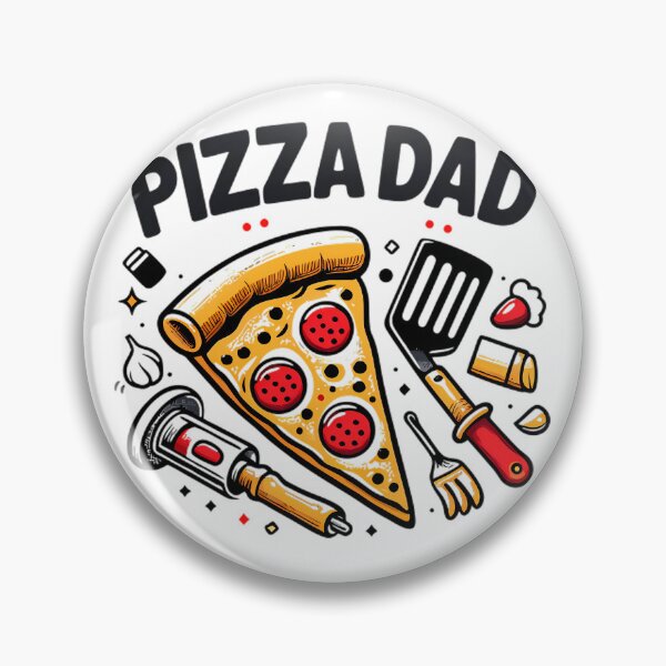 Item preview, Pizza Dad With Kitchen Tools Retro Design Shirt designed and sold by DrawDrip.