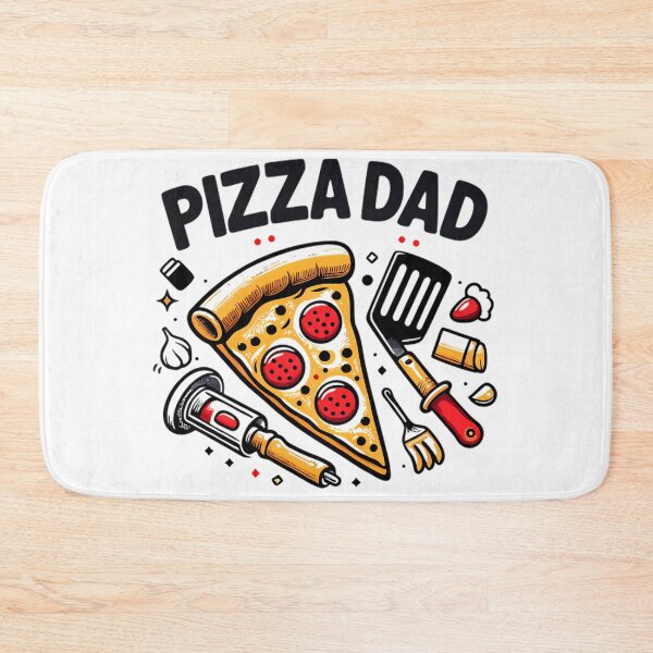Item preview, Pizza Dad With Kitchen Tools Retro Design Shirt designed and sold by DrawDrip.