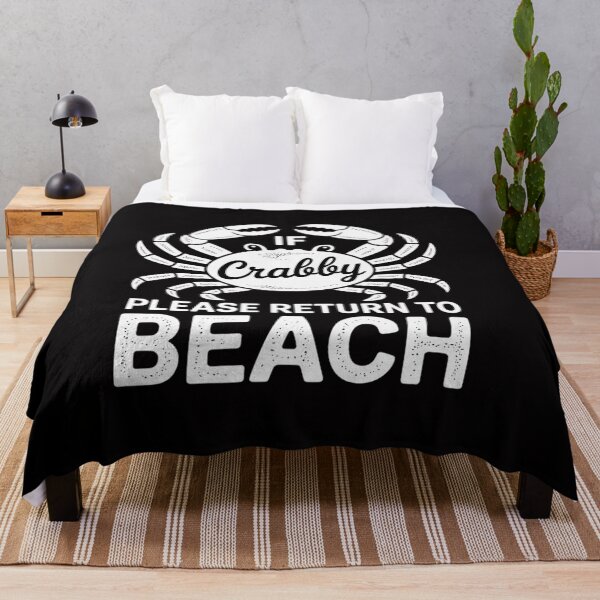 Item preview, If Crabby Please Return To Beach Summer Break designed and sold by CareTopping.