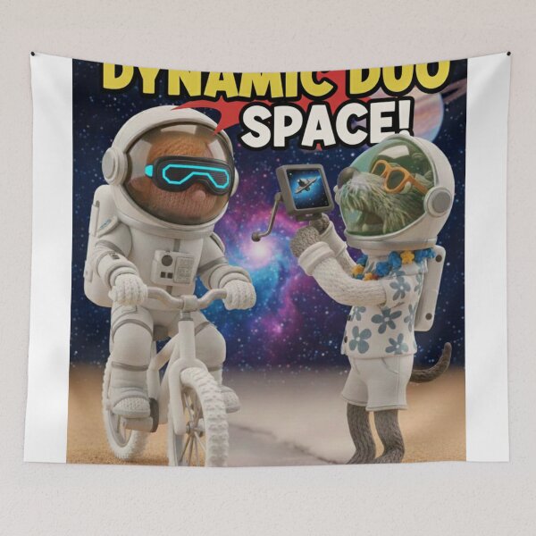 Item preview, Dynamic duo in space designed and sold by Nu Sigma 1985.