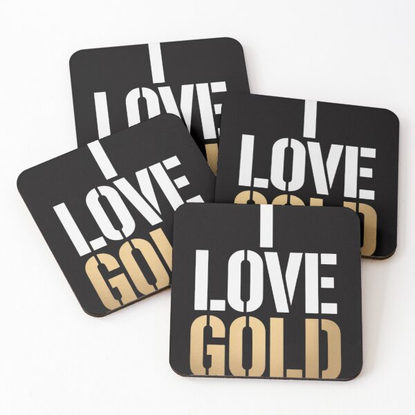 Item preview, I Love Gold Coin Precious Metals Bullion Money designed and sold by CareTopping.