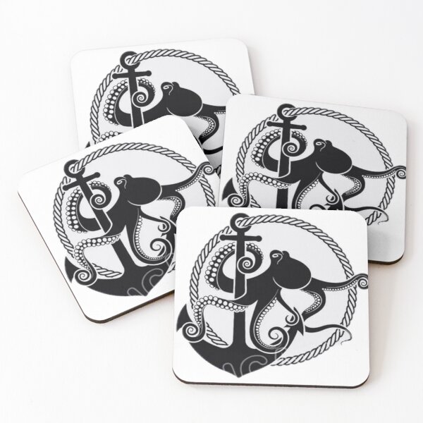 Item preview, Octopus & Anchor  designed and sold by otmanov4u.