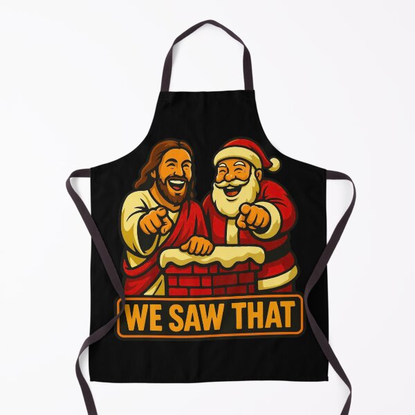 Item preview, We Saw That Jesus Santa Claus Christmas Chimney designed and sold by plushism.
