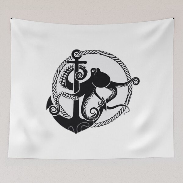 Item preview, Octopus & Anchor  designed and sold by otmanov4u.
