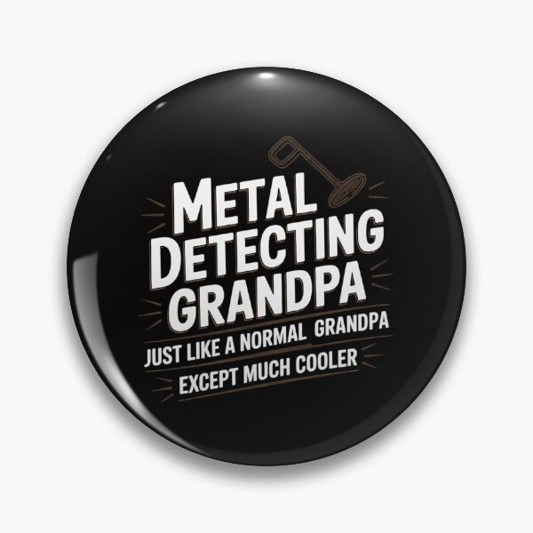 Item preview, Grandpa Metal Detecting Treasure Hunter Metal Detector designed and sold by CareTopping.
