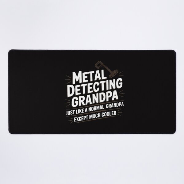 Item preview, Grandpa Metal Detecting Treasure Hunter Metal Detector designed and sold by CareTopping.
