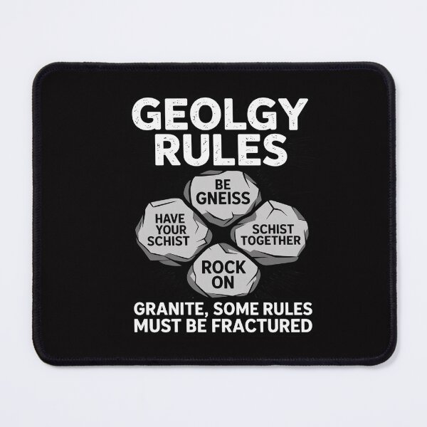 Item preview, Geologist Rules Be Gneiss Rock On Geology Pun designed and sold by CareTopping.