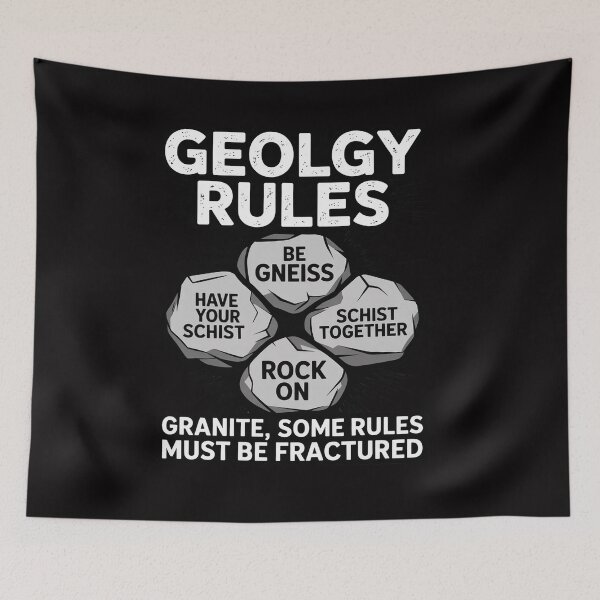 Item preview, Geologist Rules Be Gneiss Rock On  Geology Pun designed and sold by CareTopping.