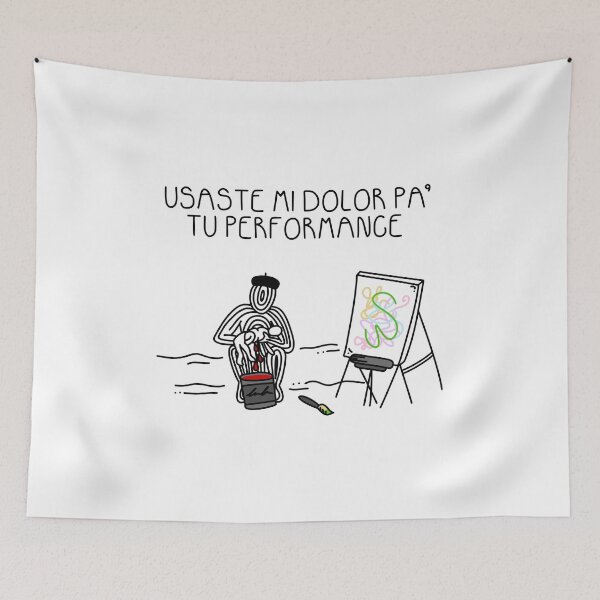 Item preview, You used my pain for your performance - Illustration designed and sold by inquietarsis.