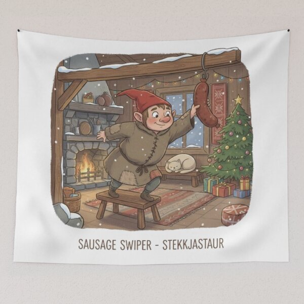 Item preview, Sausage Swiper Yule Lad - Stekkjastaur designed and sold by FutureService.
