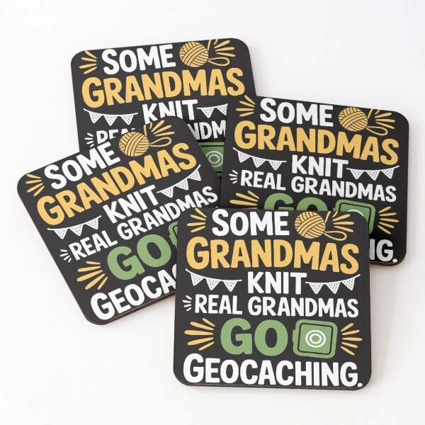 Item preview, Geocaching Real Grandmothers Geocacher Geocache designed and sold by CareTopping.